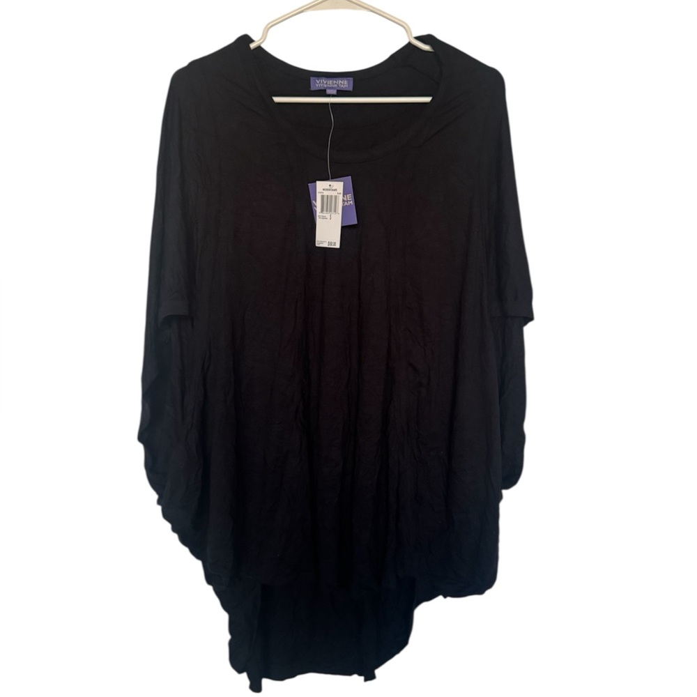 Vivienne Tam batwing sleeve dolman blouse